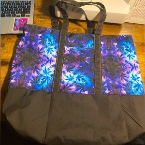 Tote bag, made by yours truly! 100% cotton fabric.